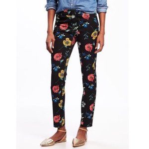 2/$40 // Floral Pixie Mid-Rise Trouser